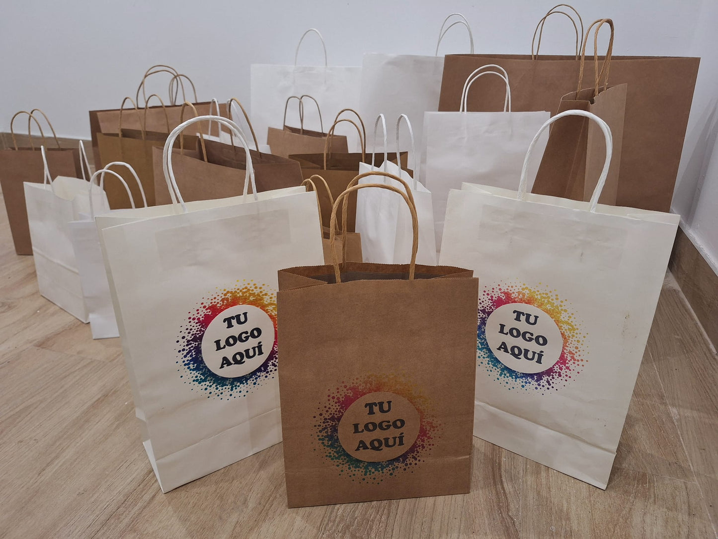 BOLSA DE PAPEL PARA PERSONALIZAR